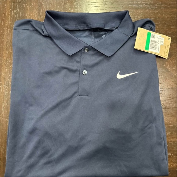 Nike Men's Dark Blue Polo Shirt - Picture 1 of 1